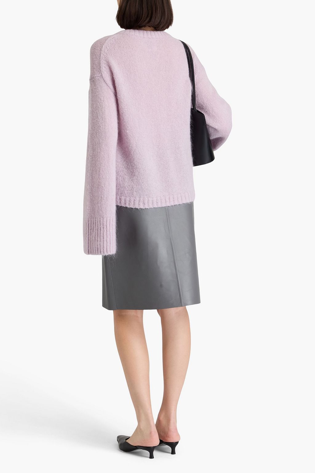 BY MALENE BIRGER كنزة رياضية "سييرا" مصنوعة من نسيج محبوك وممشّط