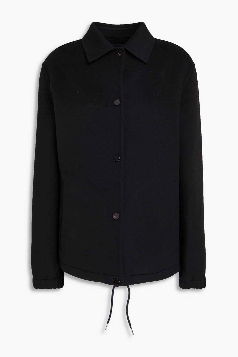 Theory - Wool and cashmere-blend felt jacket - Black - S