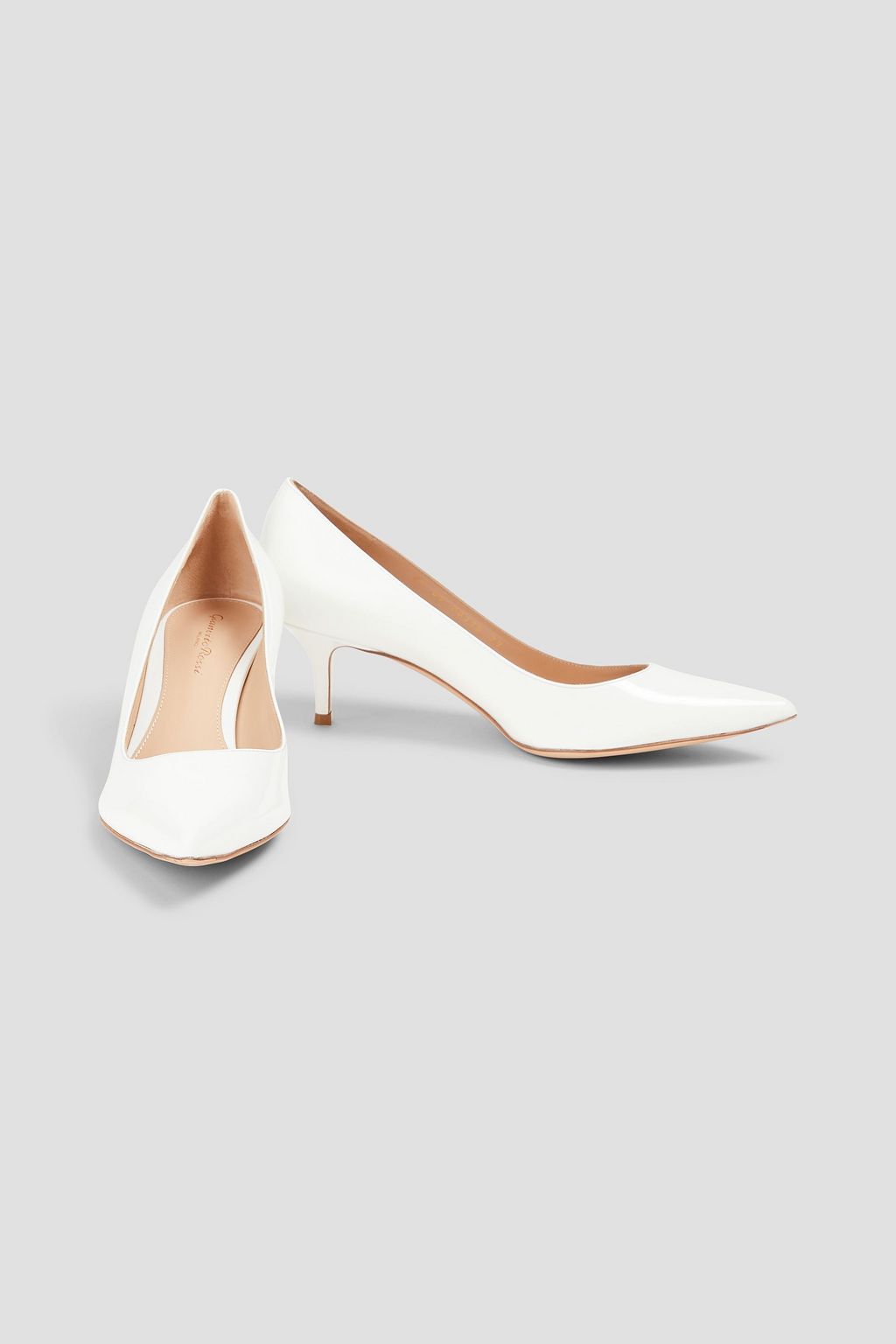 GIANVITO ROSSI Vernice 55 patent-leather pumps