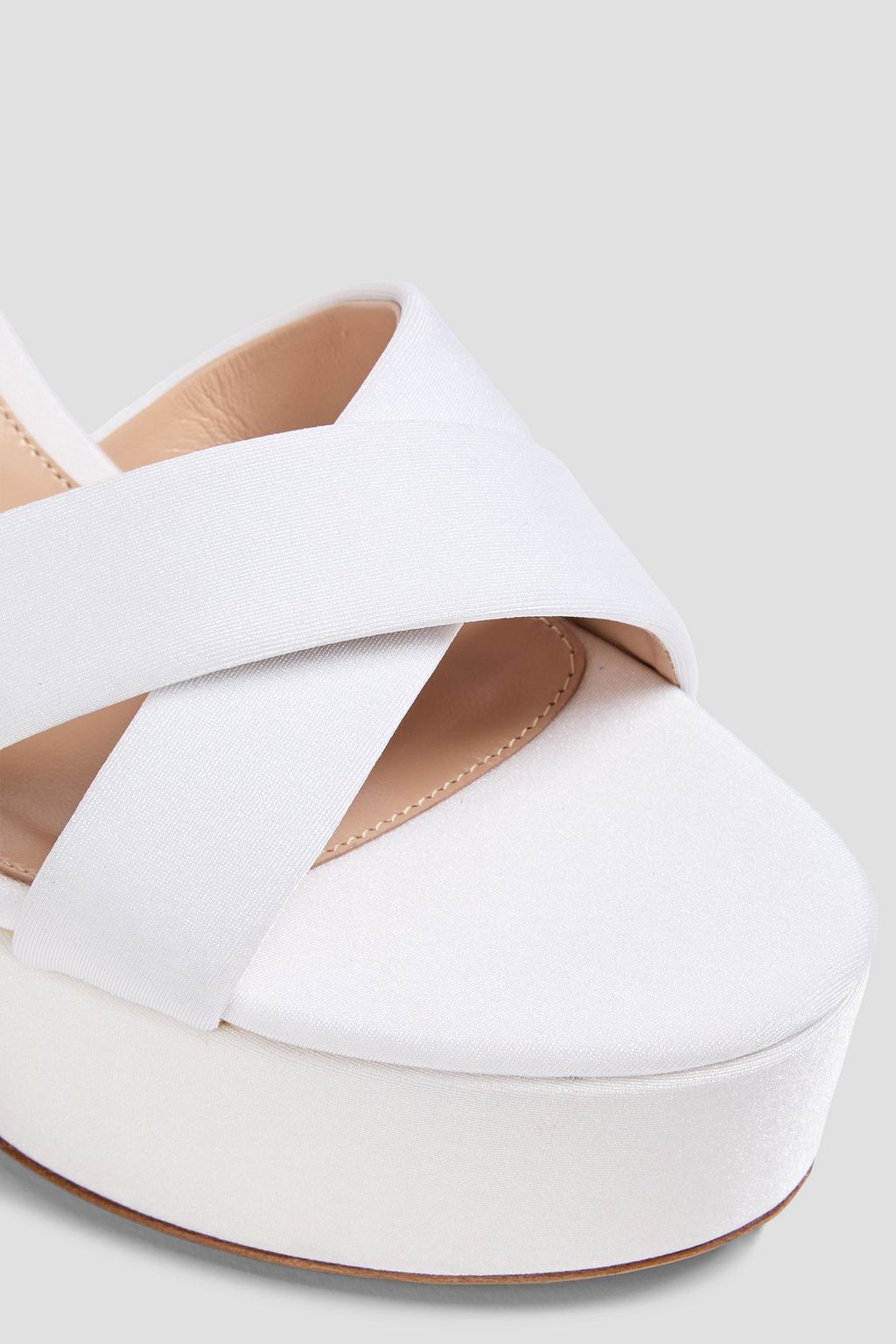 GIANVITO ROSSI Sheridan jersey platform sandals
