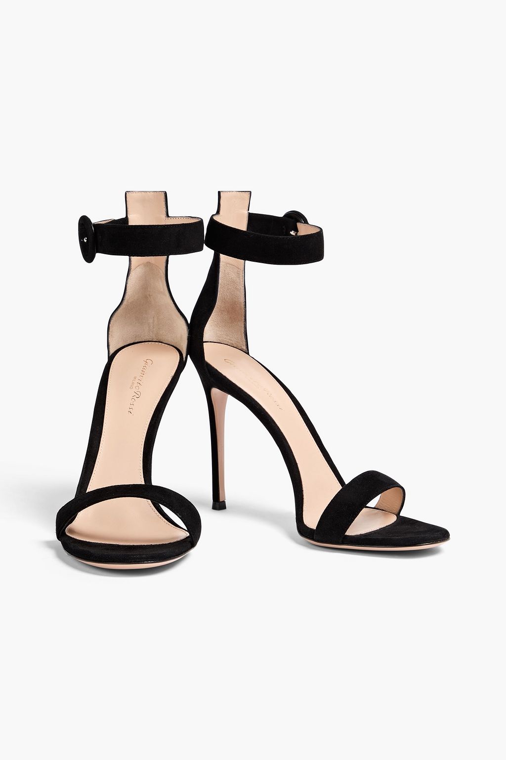 GIANVITO ROSSI Portofino 105 suede sandals