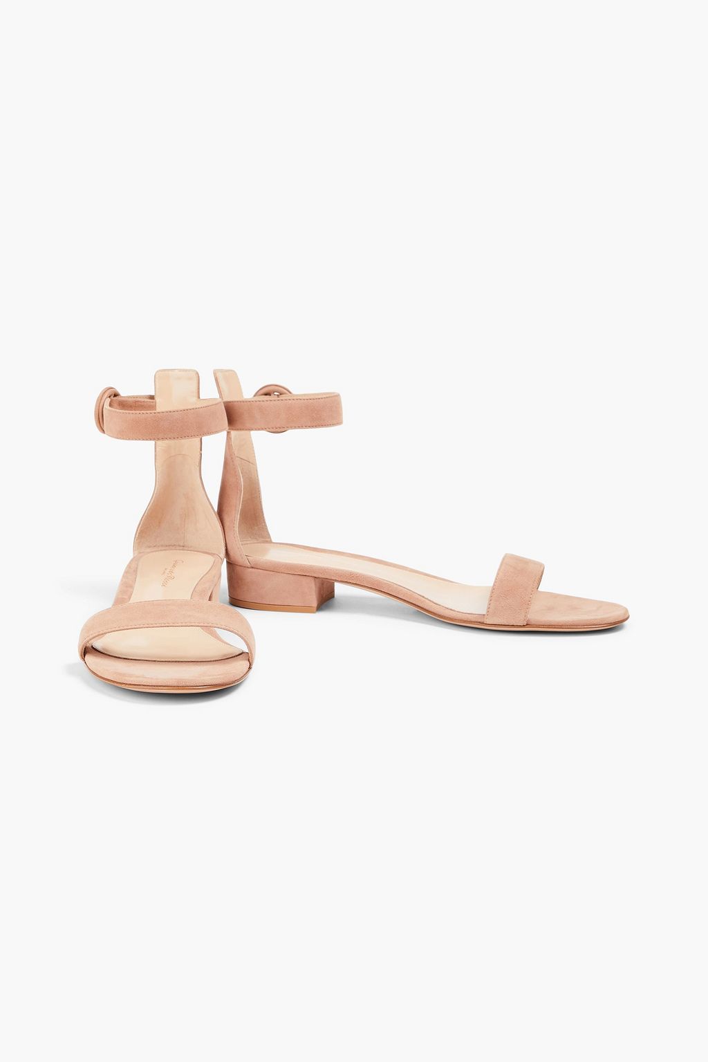 GIANVITO ROSSI Portofina 20 suede sandals