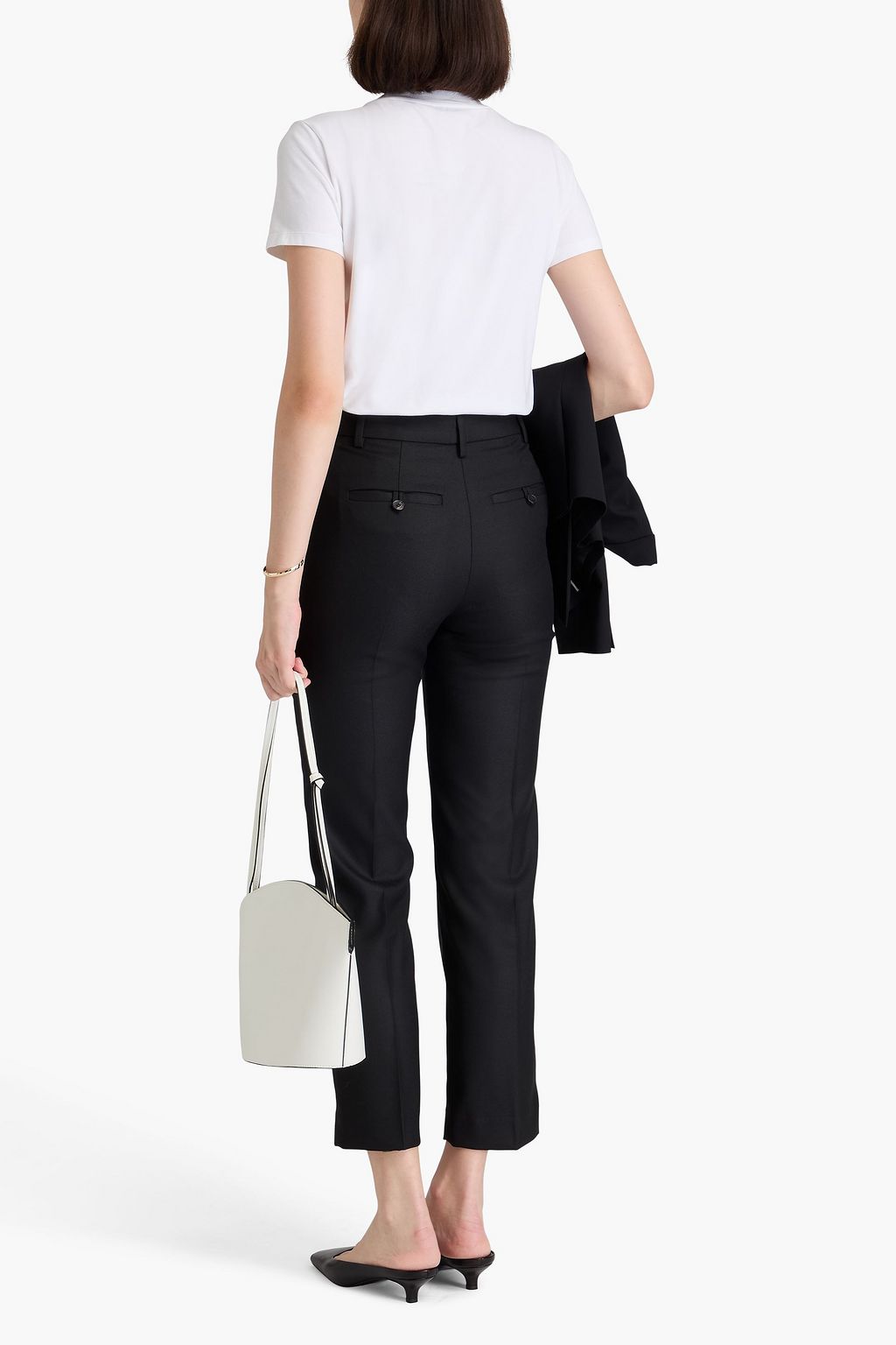 BY MALENE BIRGER 트윌 스트레이트 레그 팬츠