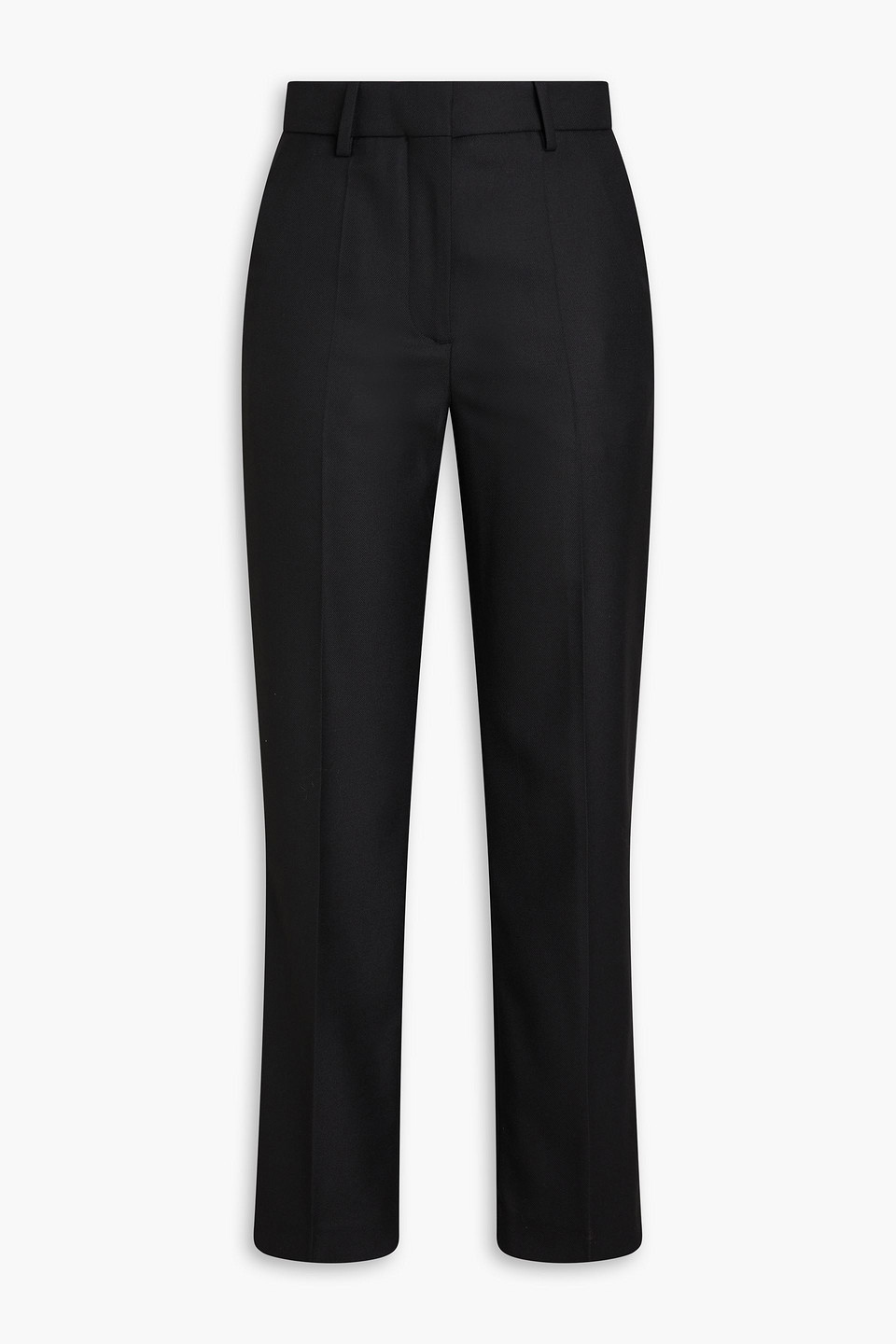 By Malene Birger Igda Twill Straight-leg Pants In Black
