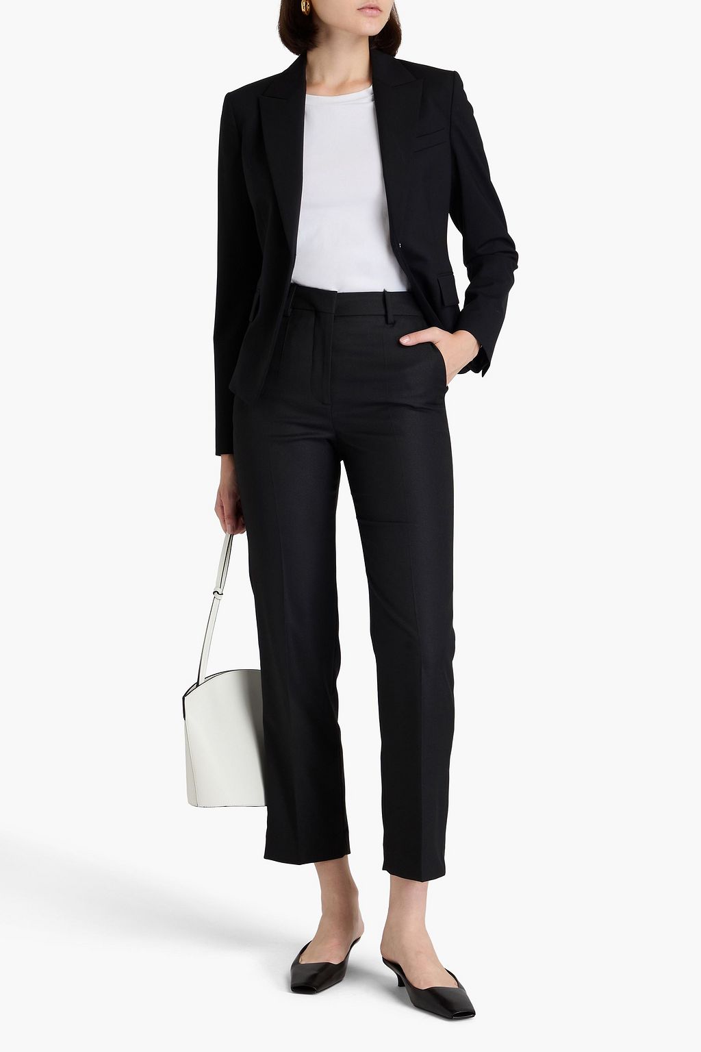 BY MALENE BIRGER 트윌 스트레이트 레그 팬츠