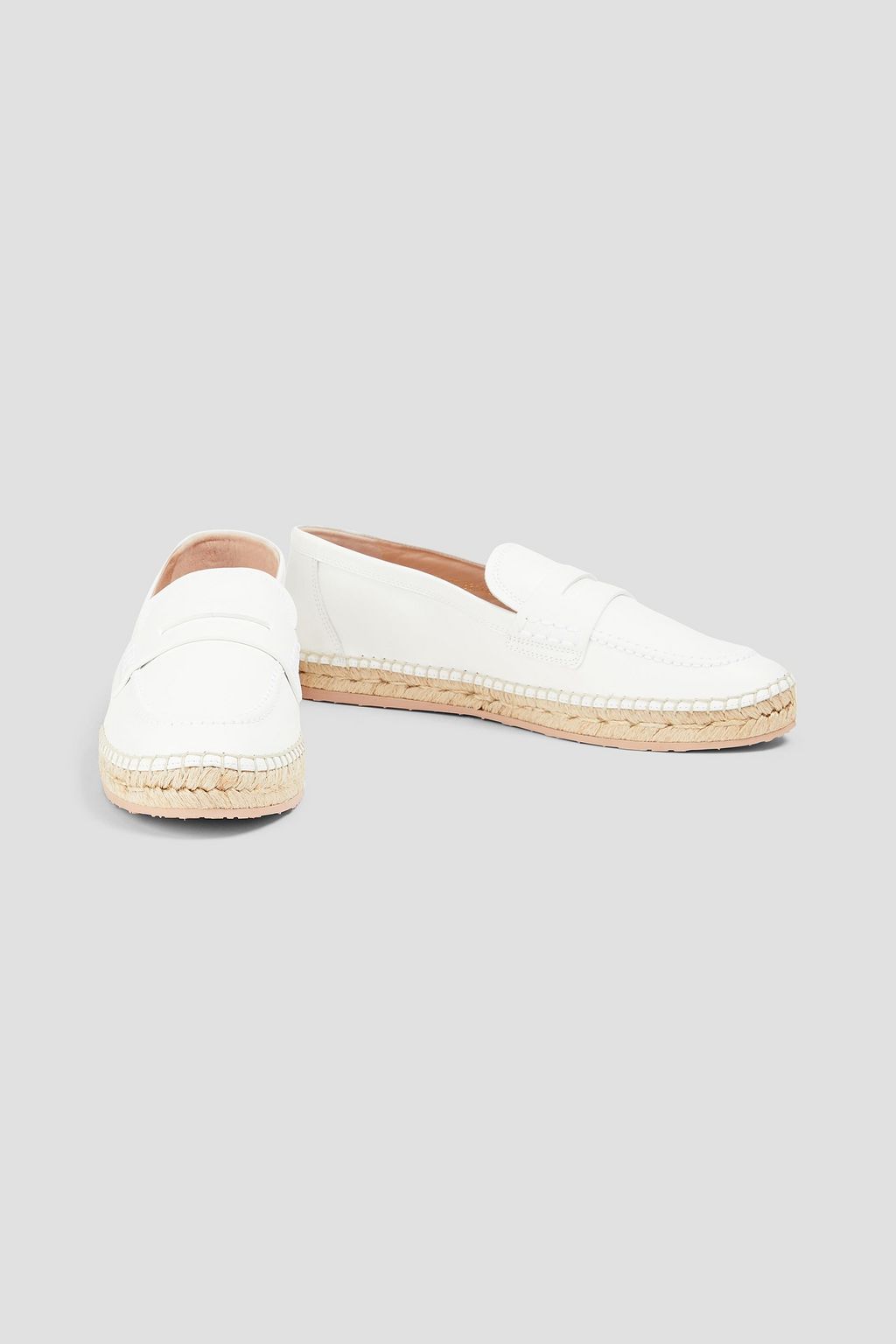 GIANVITO ROSSI Lido Espadrilles aus Leder