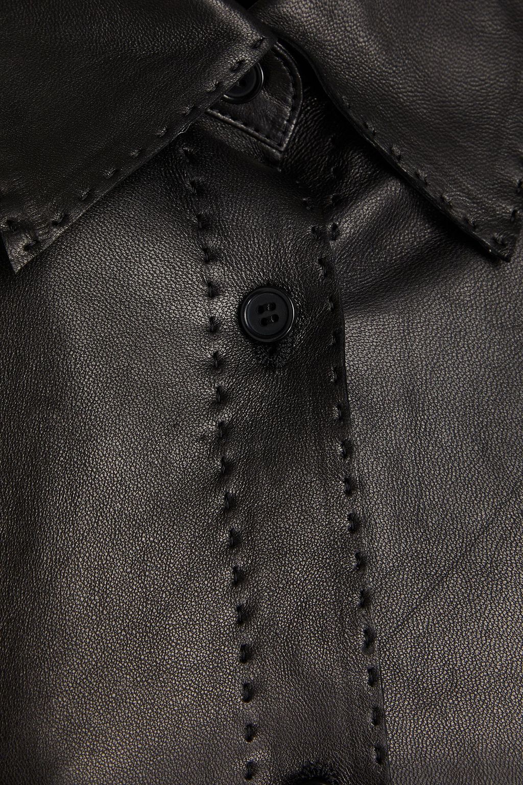 BY MALENE BIRGER Barissa leather shirt