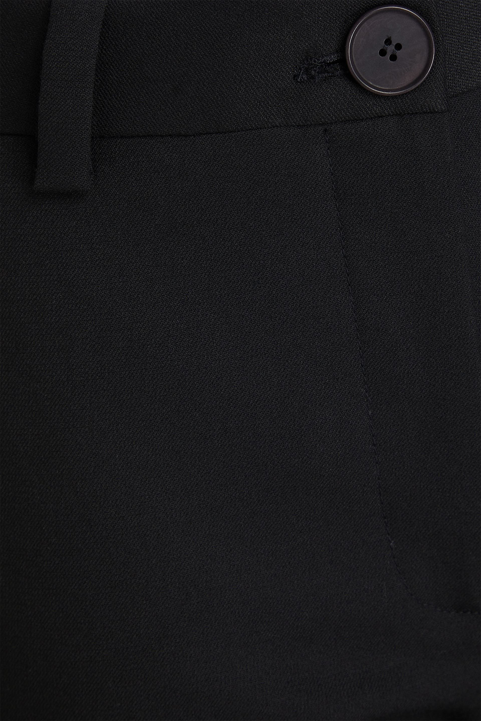 Shop By Malene Birger Carass Crepe Flared Pants In Black