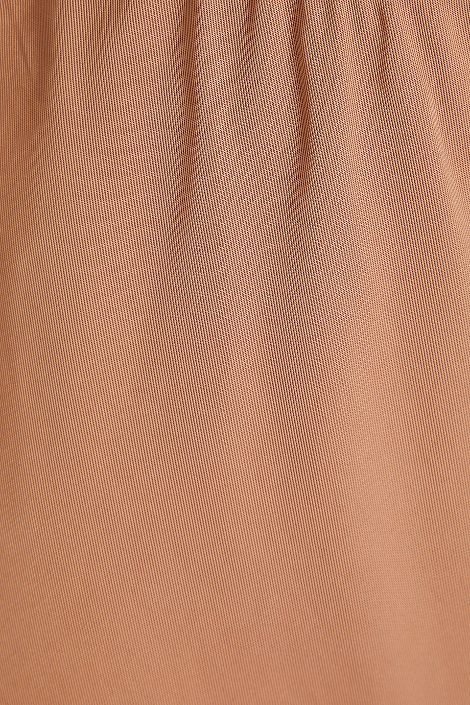 By Malene Birger Boshan Satin-twill Midi Skirt In Light Brown