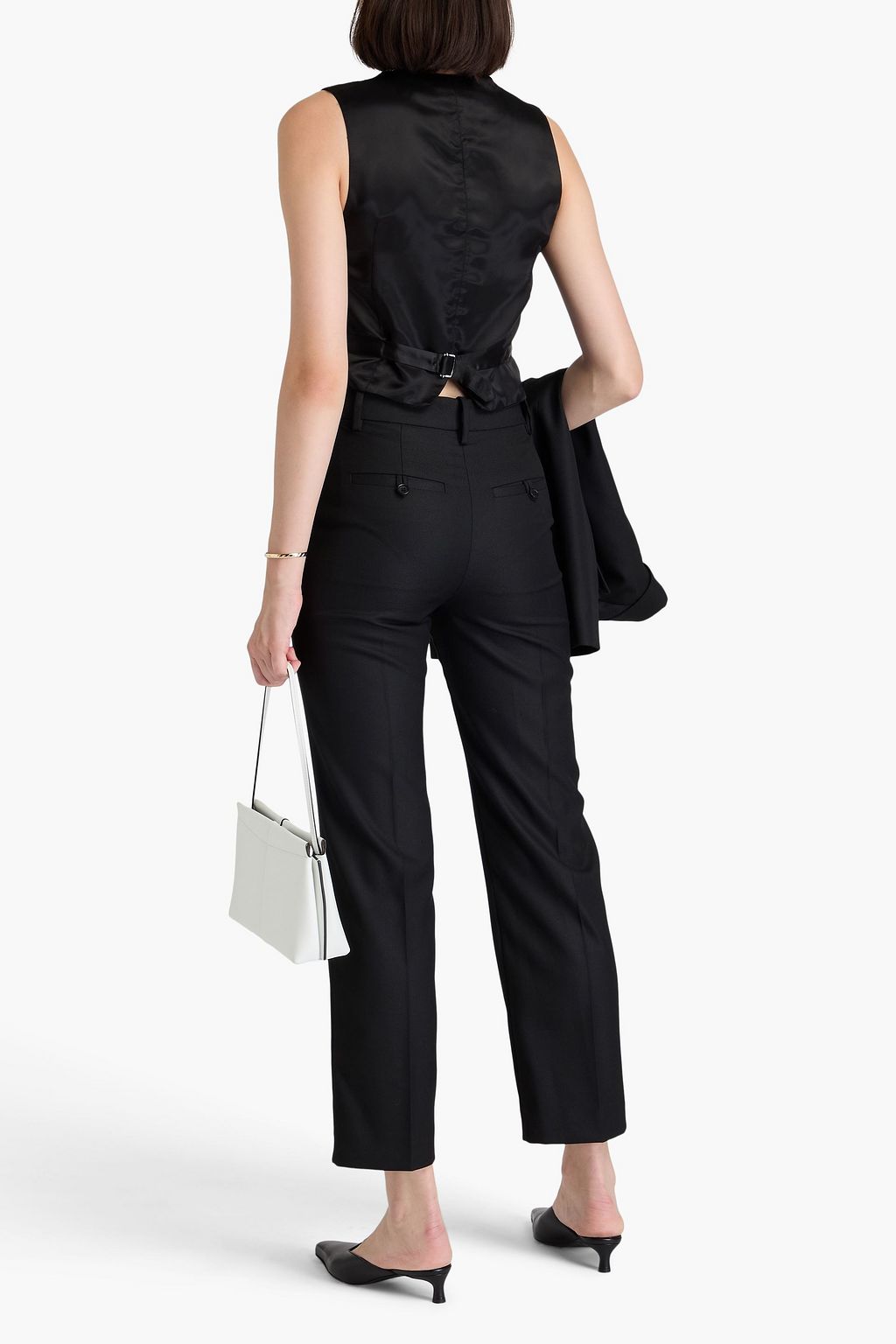 BY MALENE BIRGER 트윌 스트레이트 레그 팬츠