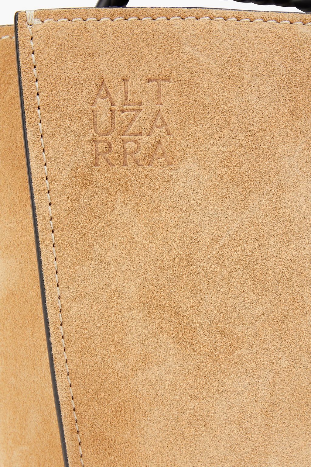 ALTUZARRA Espadrille suede tote