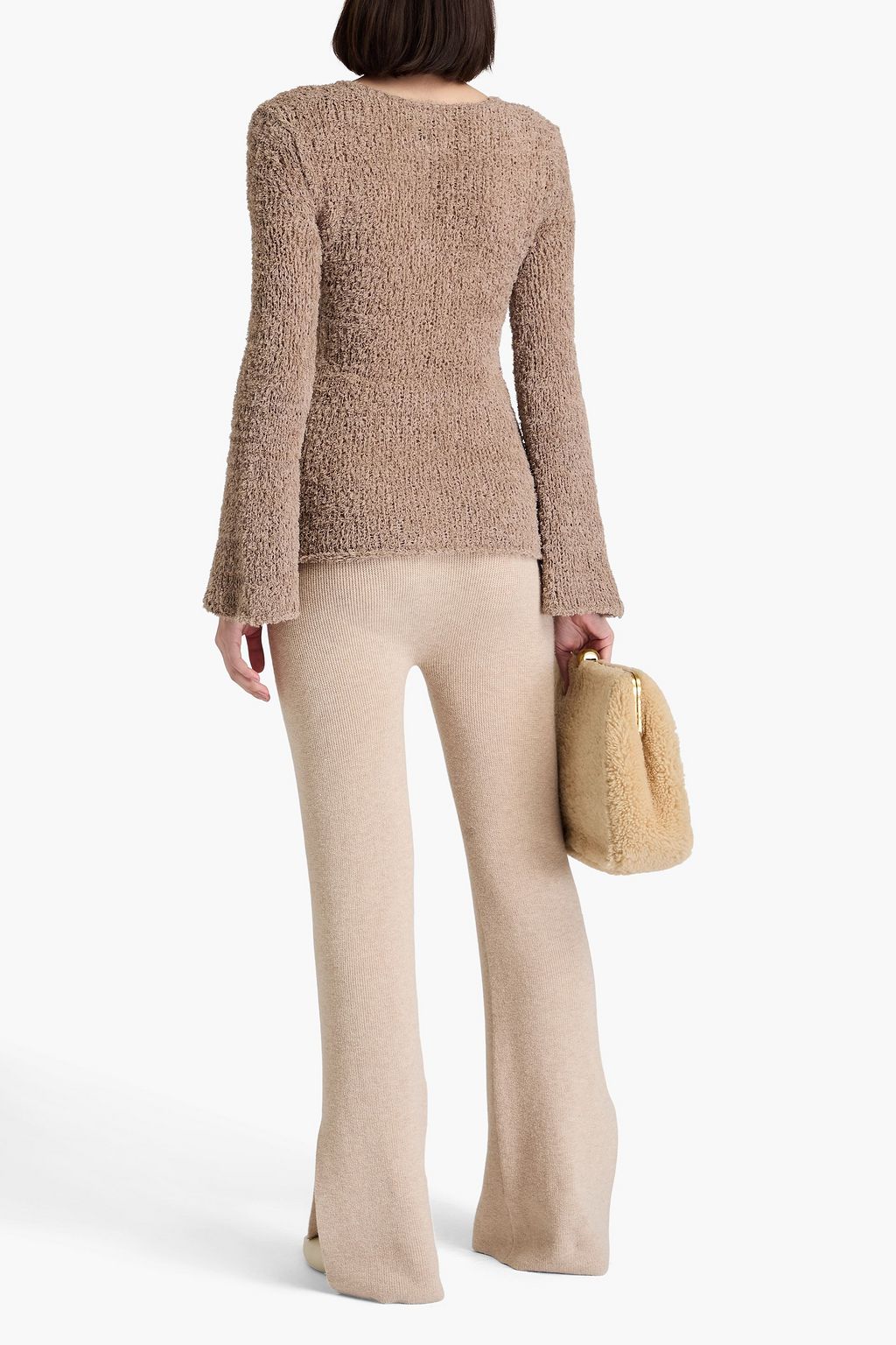 BY MALENE BIRGER 오픈 니트 코튼 혼방 스웨터