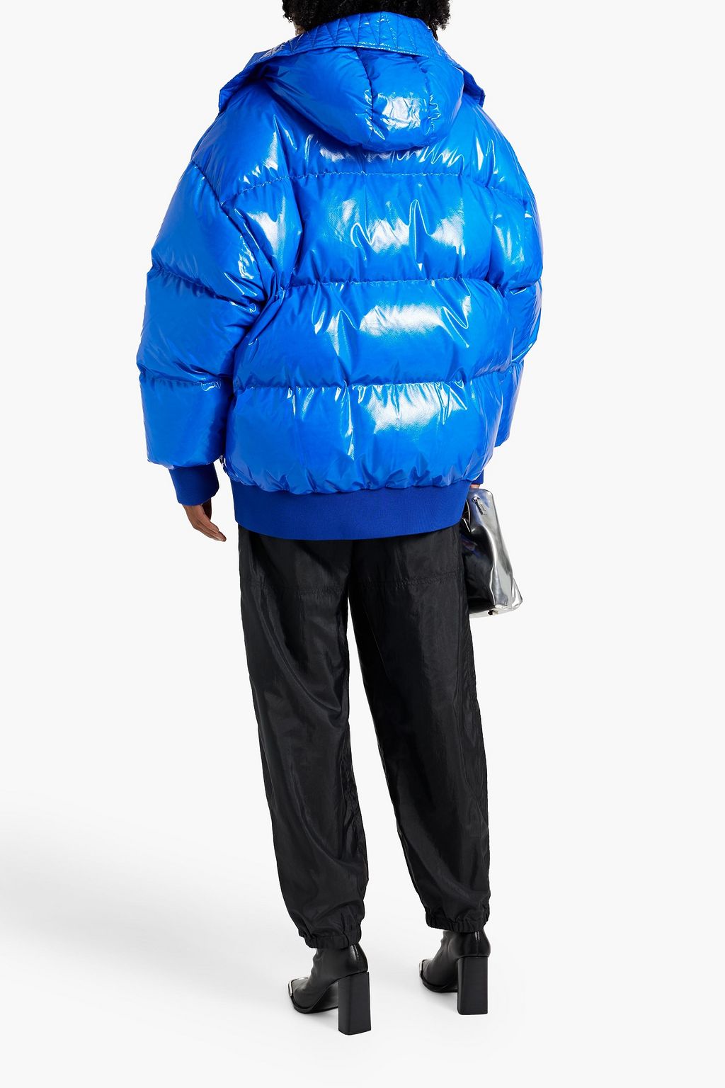 IENKI IENKI Dunlop quilted shell hooded down jacket