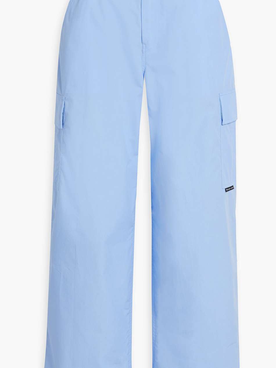 cotton-poplin cargo pants