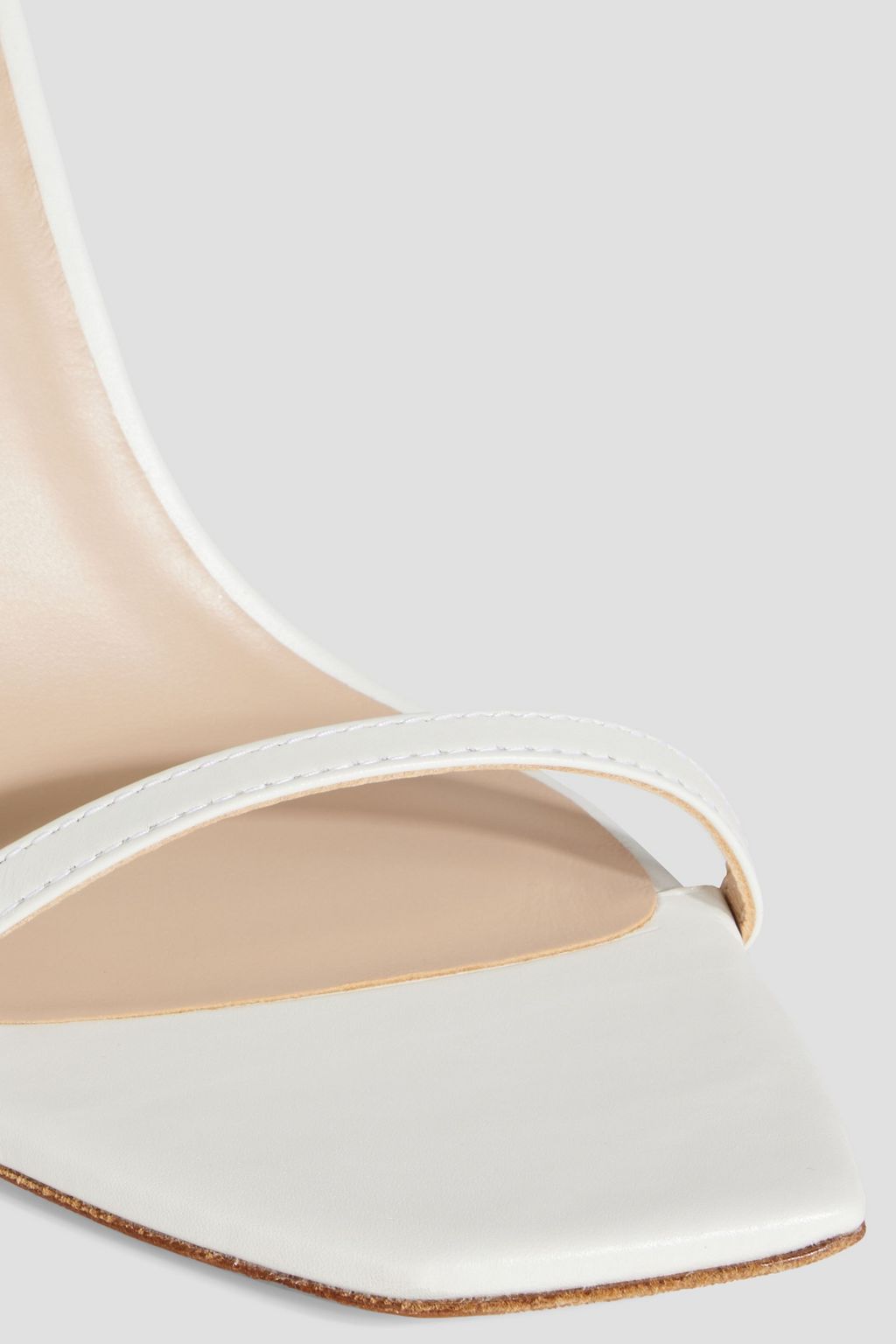 STUART WEITZMAN Patent-leather sandals