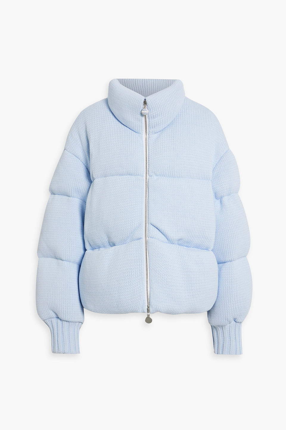 Ienki Ienki Quilted Cotton-blend Down Jacket In Sky Blue