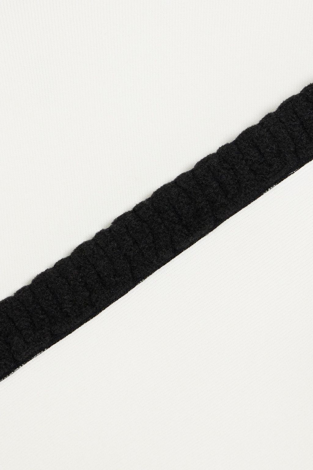 ALEXANDERWANG.T كارديغان محبوك بنسيج مطاط بلونين