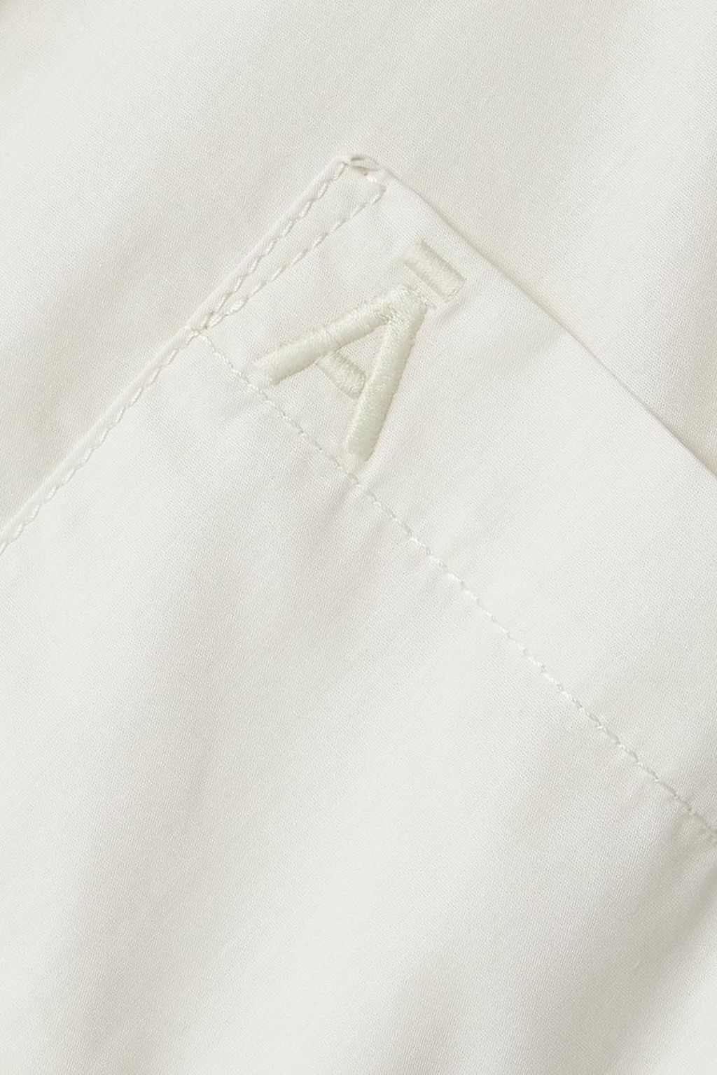 ANDREĀDAMO Cropped cotton shirt