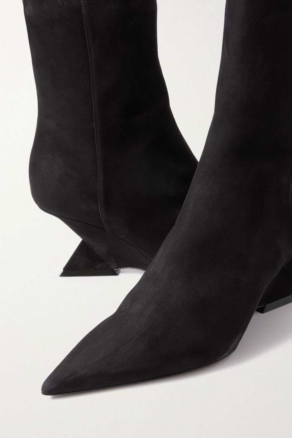 THE ATTICO Cheope suede ankle boots
