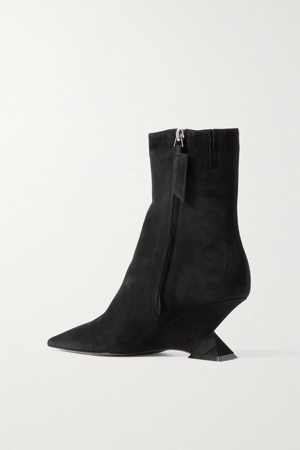 THE ATTICO Cheope suede ankle boots