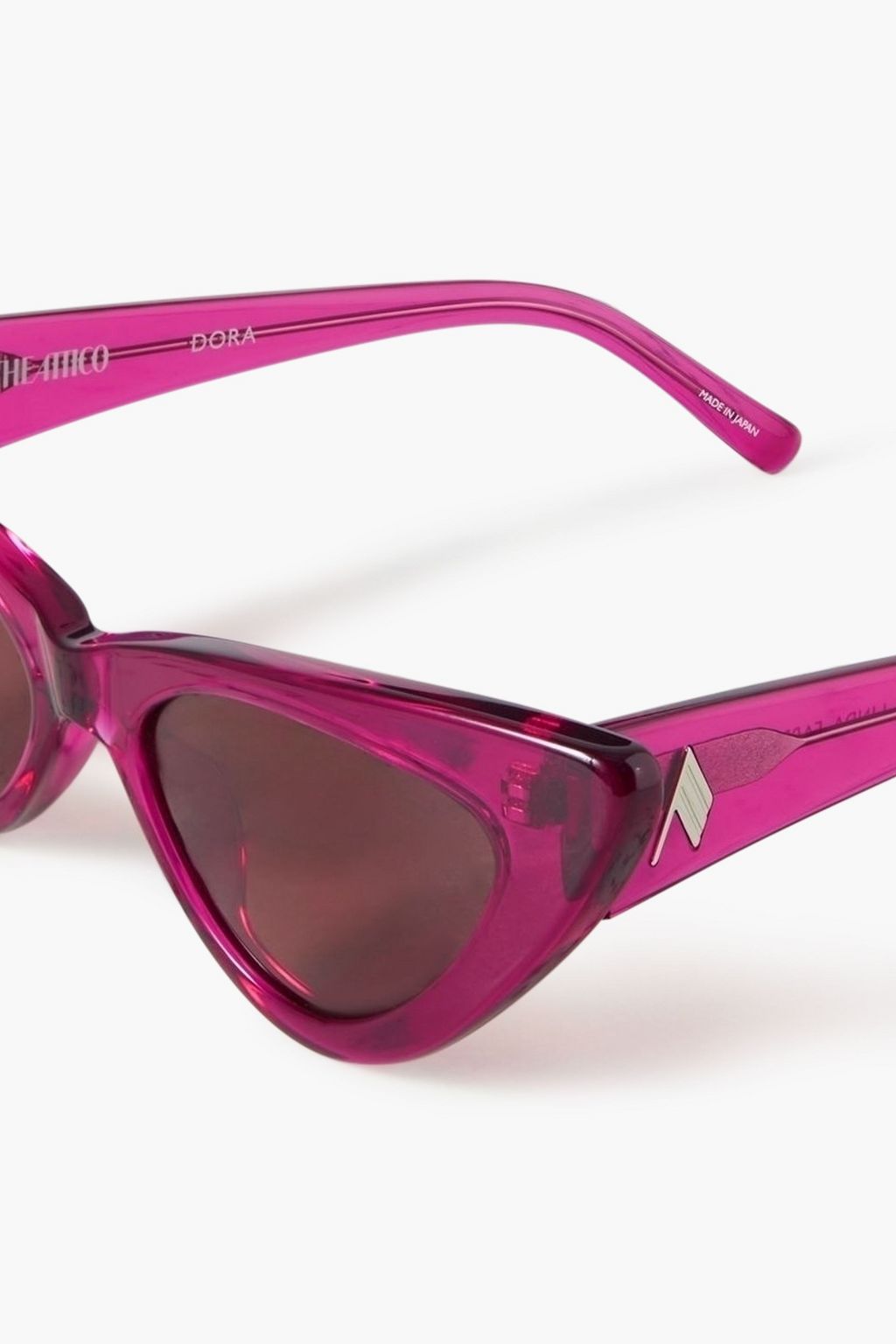 THE ATTICO Cat-eye acetate sunglasses