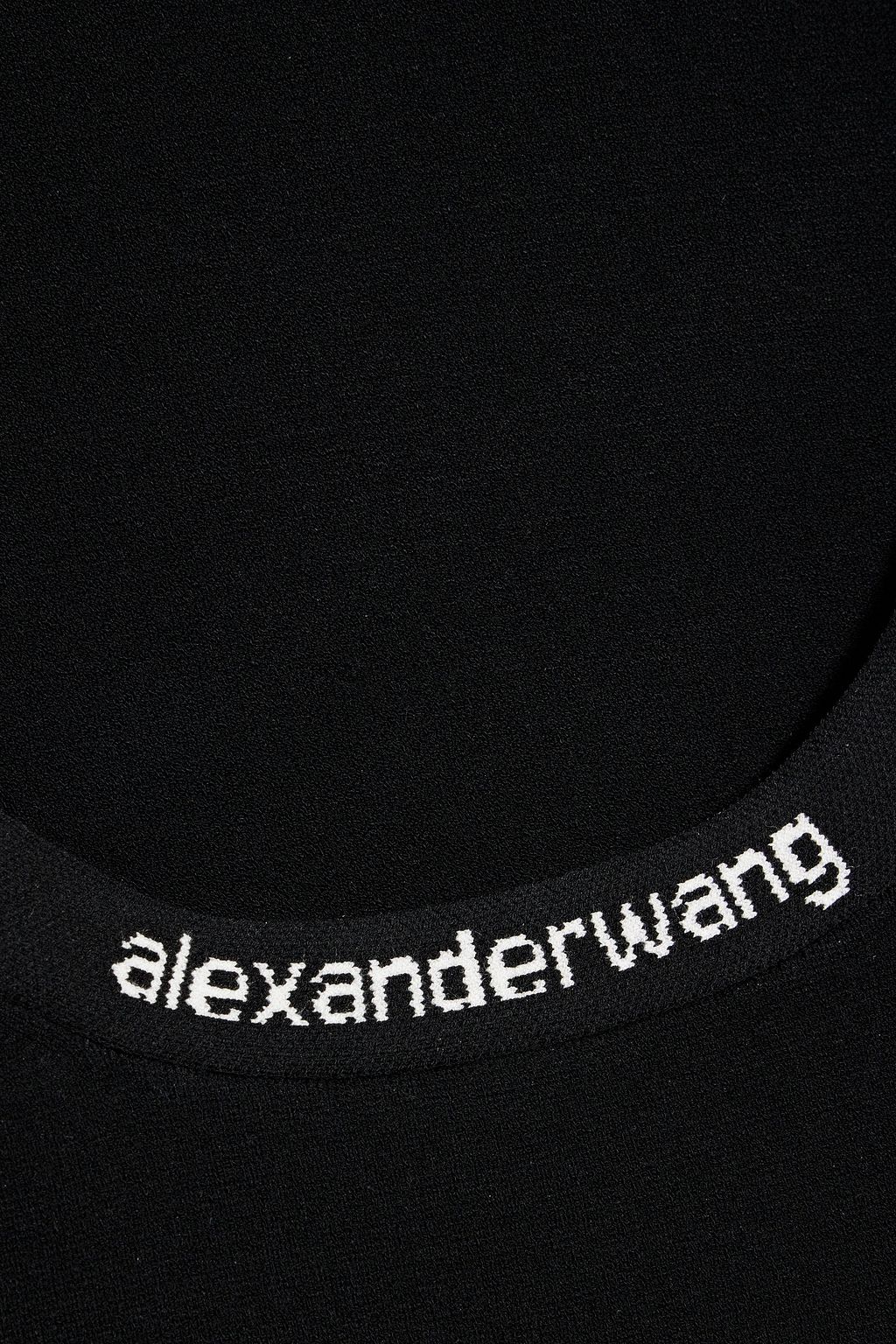 ALEXANDERWANG.T فستان قصير مصنوع من نسيج مطاط