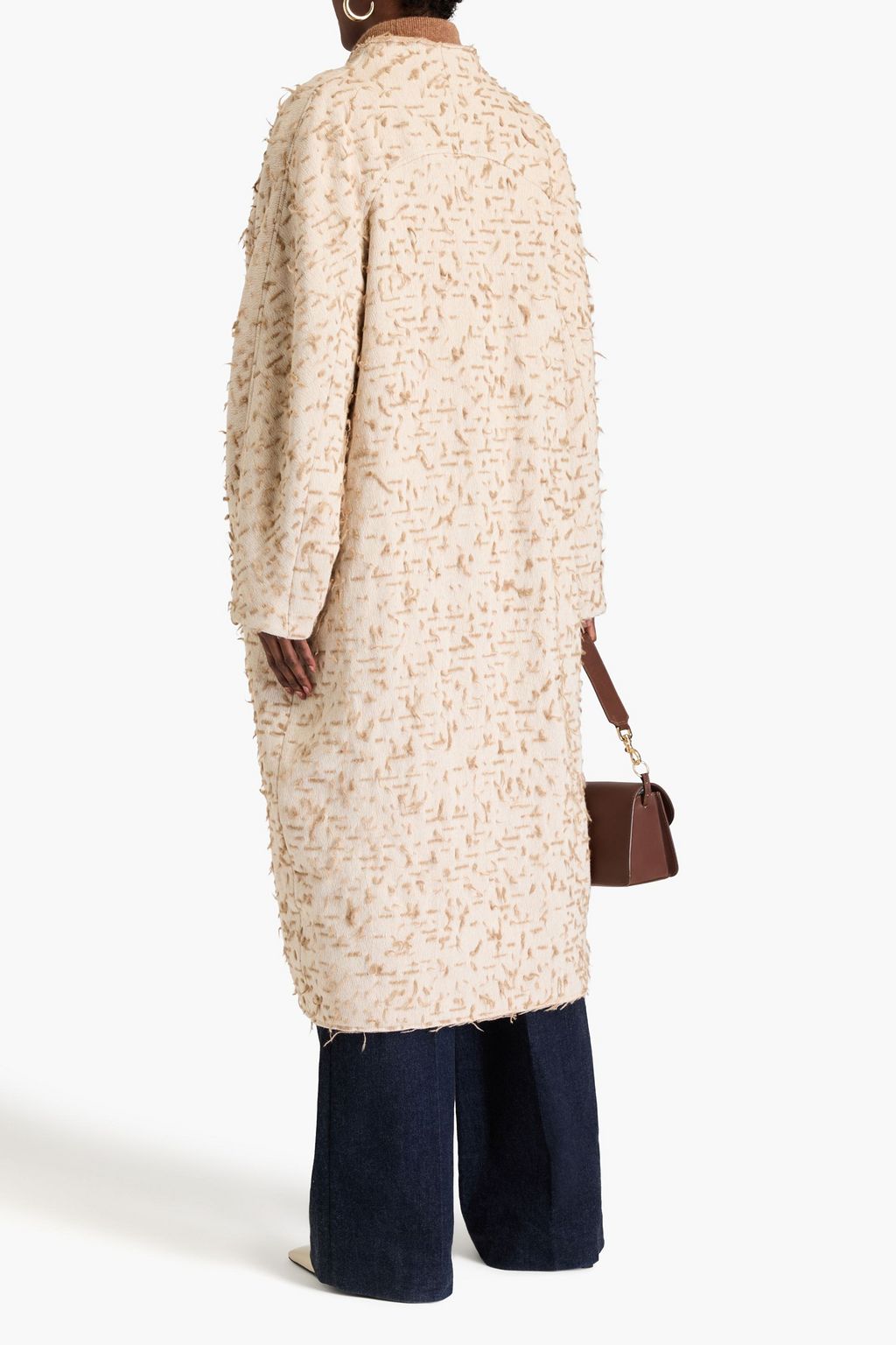 BY MALENE BIRGER معطف "بوميزيا" من صوف فيل كوبيه