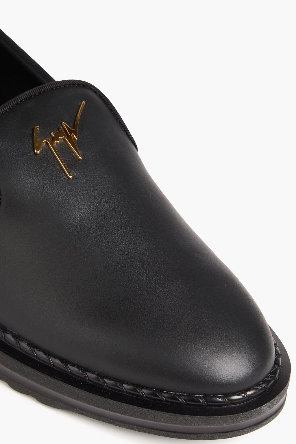 GIUSEPPE ZANOTTI Tim leather loafers
