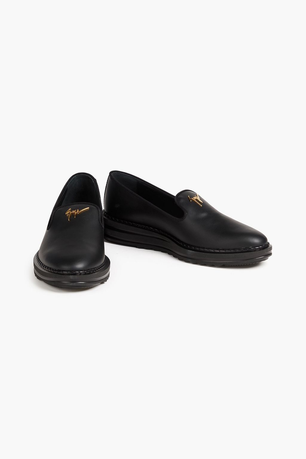GIUSEPPE ZANOTTI Tim leather loafers