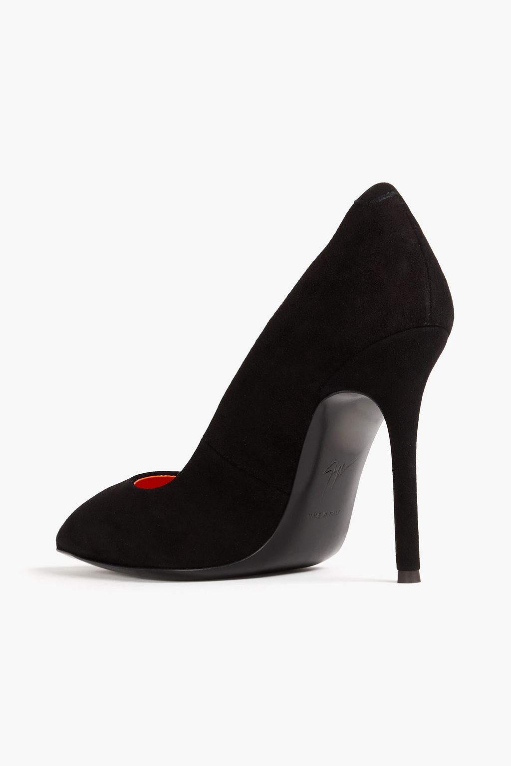 GIUSEPPE ZANOTTI حذاء بامب 'لوكريزيا' من جلد السويد بكعب مقاس 105