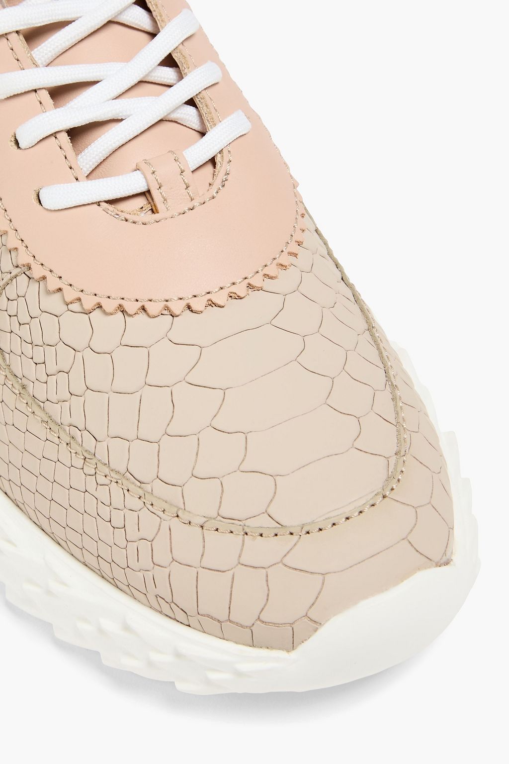 GIUSEPPE ZANOTTI Urchin スネーク風レザー スニーカー