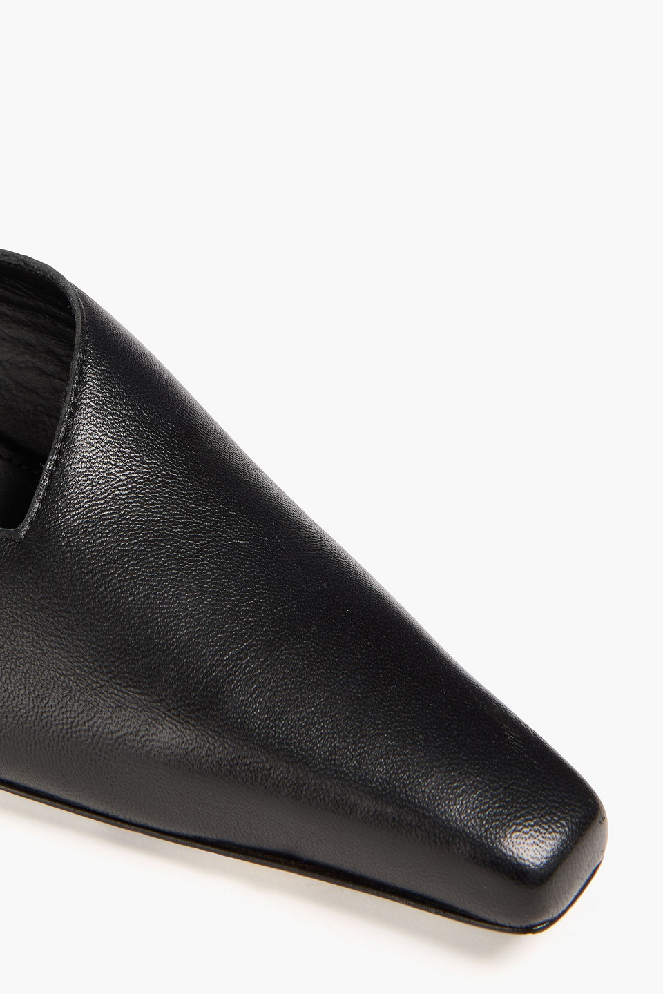 By Malene Birger Micea Leather Mules In Black