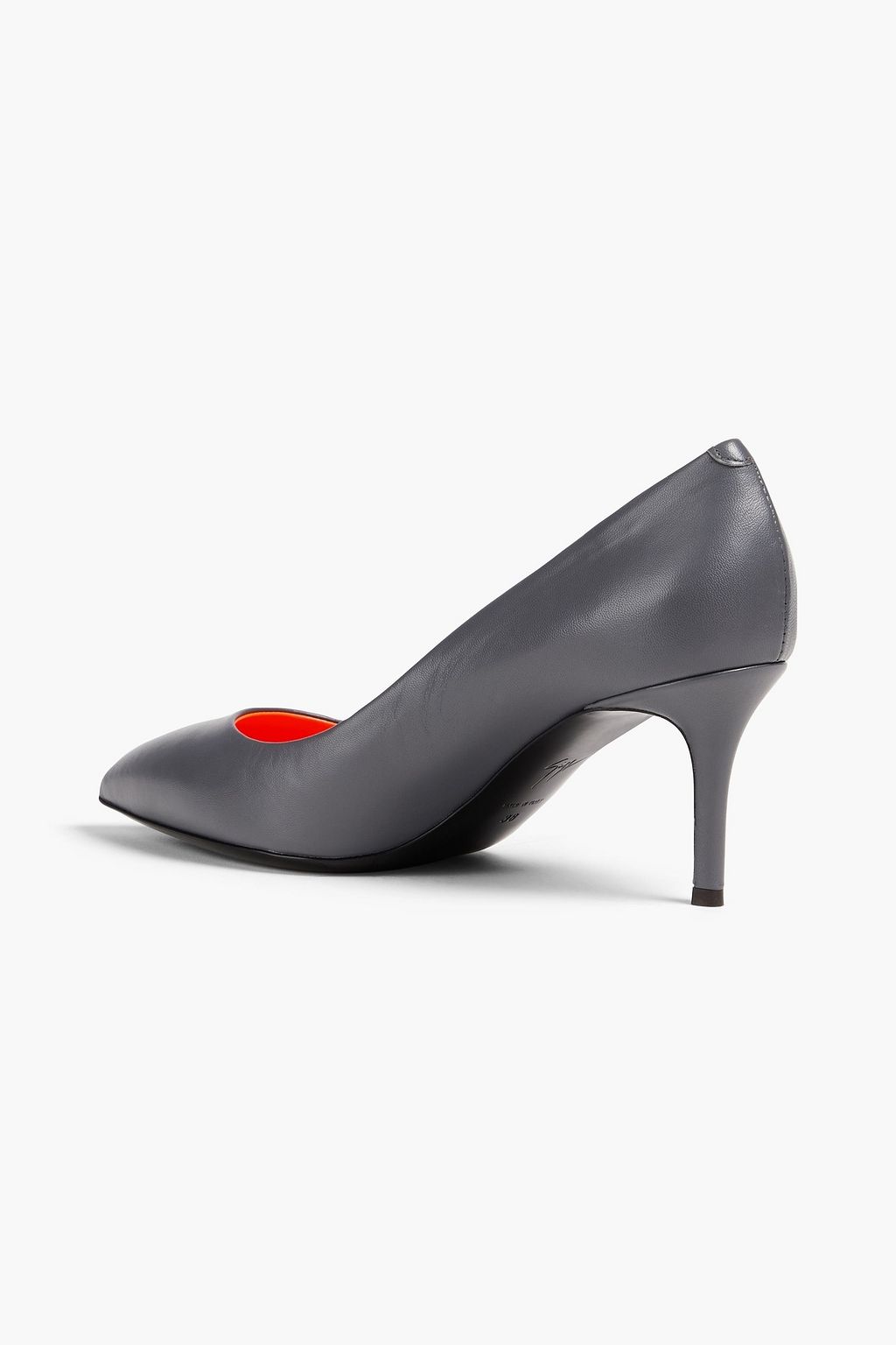 GIUSEPPE ZANOTTI حذاء بكعب عالٍ "لوكريزيا" من الجلد