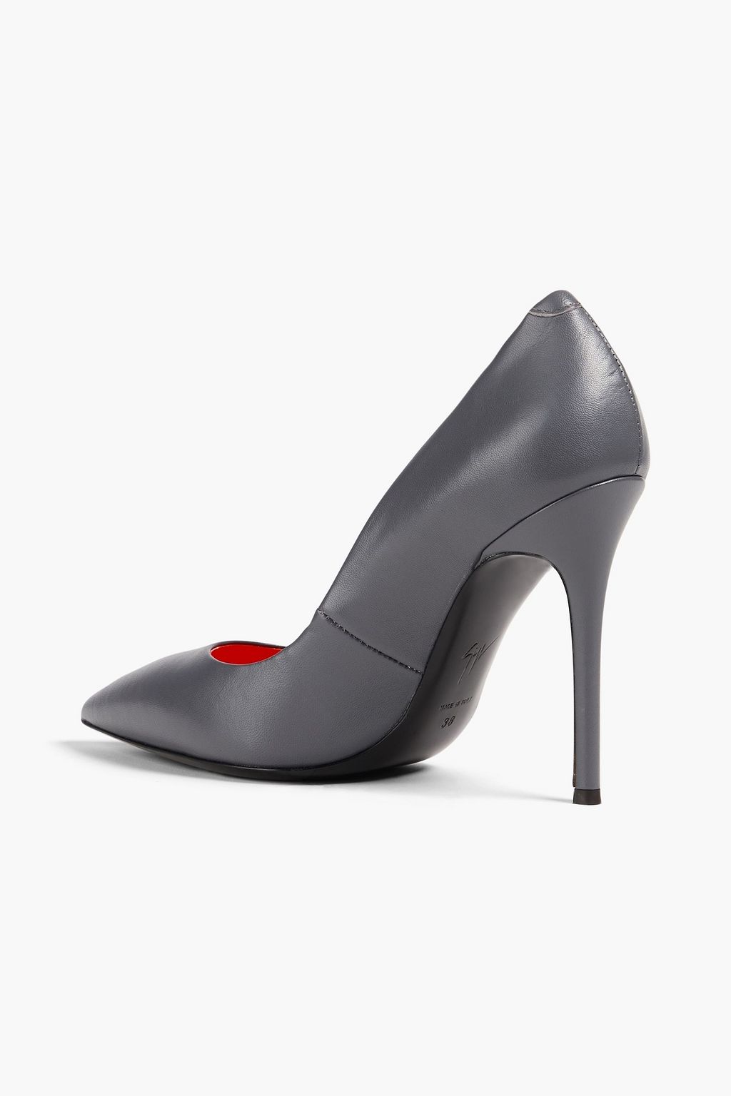 GIUSEPPE ZANOTTI Lucrezia leather pumps