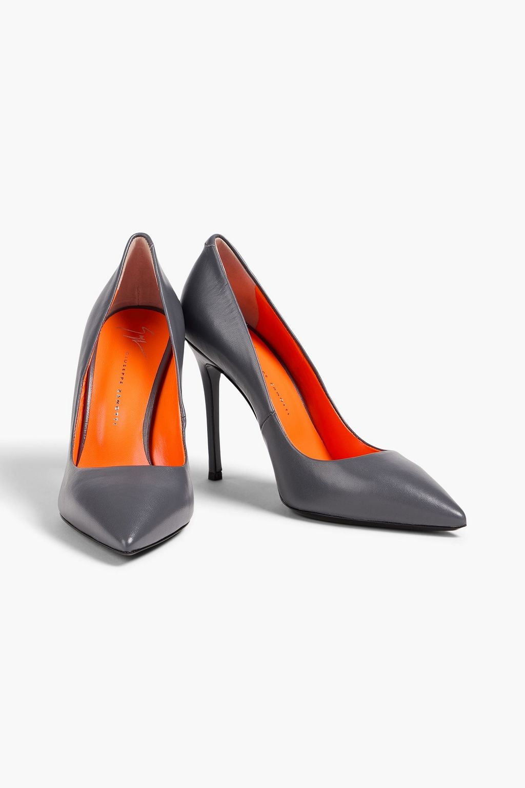 GIUSEPPE ZANOTTI Lucrezia leather pumps