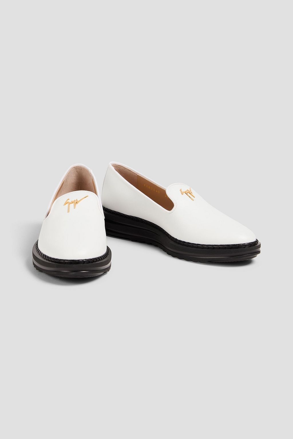 GIUSEPPE ZANOTTI حذاء لوفر من الجلد
