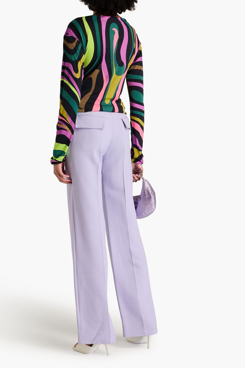 PUCCI Printed jersey top