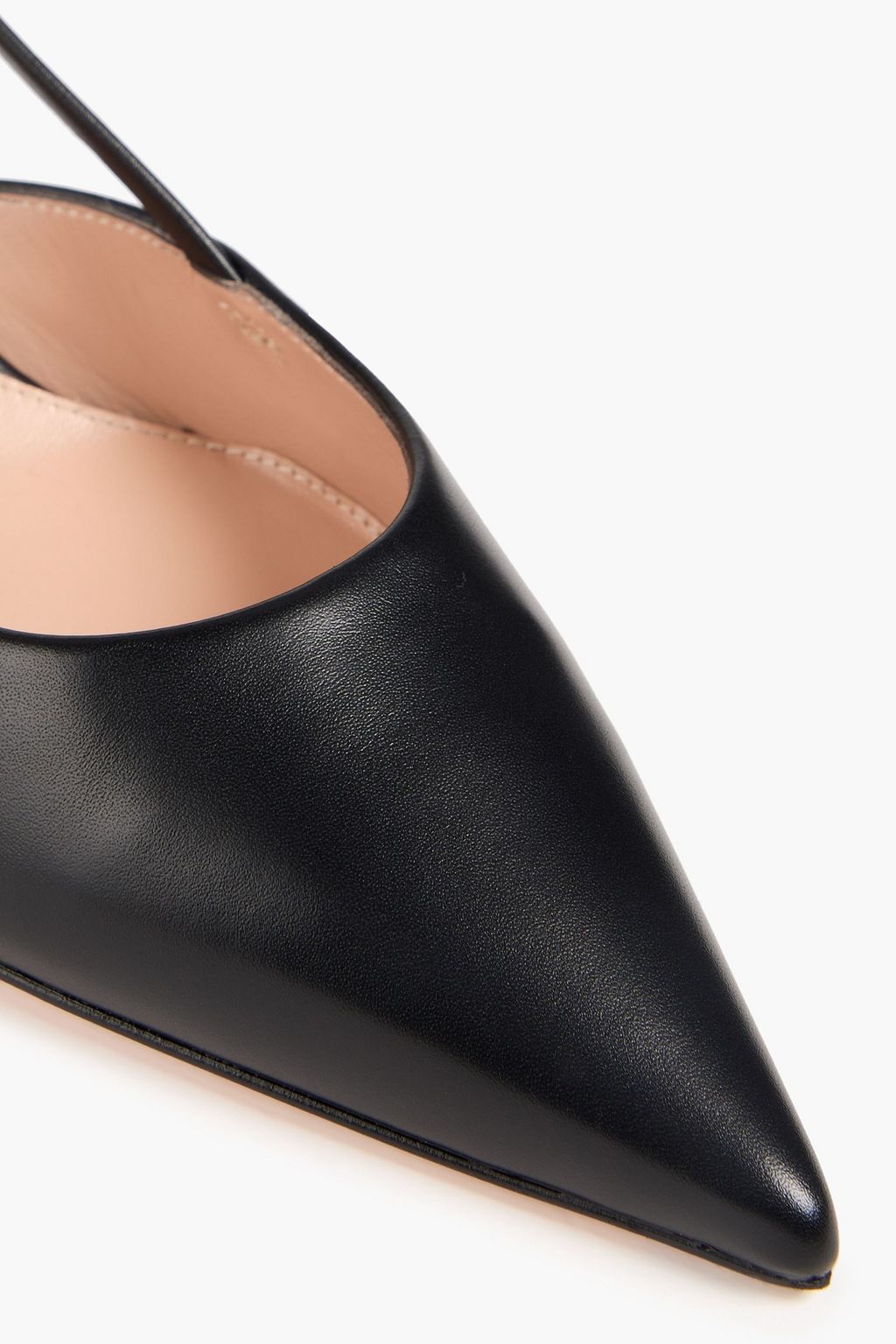 GIANVITO ROSSI Ascent 55 leather slingback pumps
