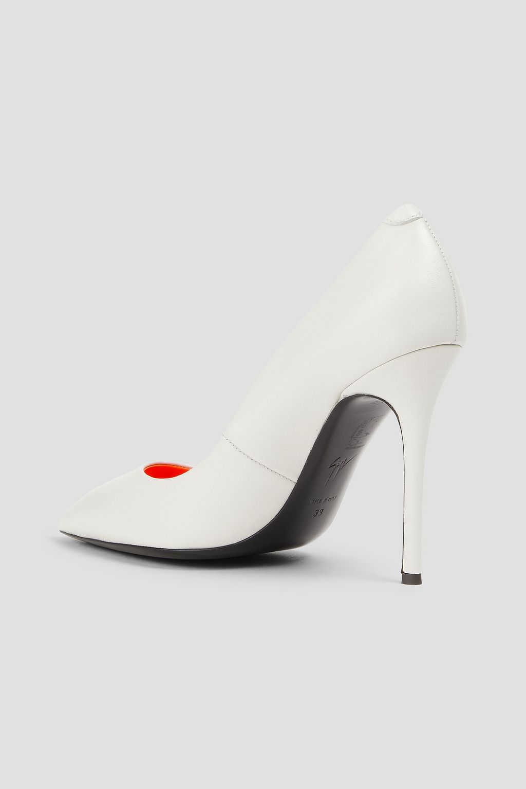 GIUSEPPE ZANOTTI حذاء بكعب عالٍ "لوكريزيا" من الجلد