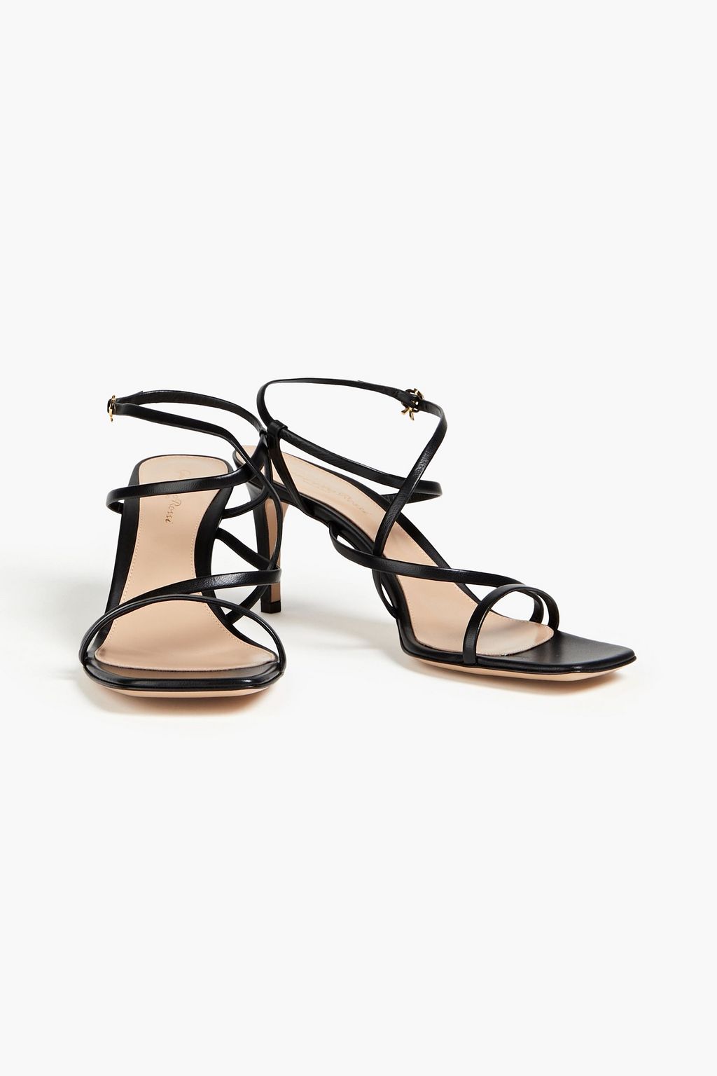 GIANVITO ROSSI 마닐라 70 가죽 샌들
