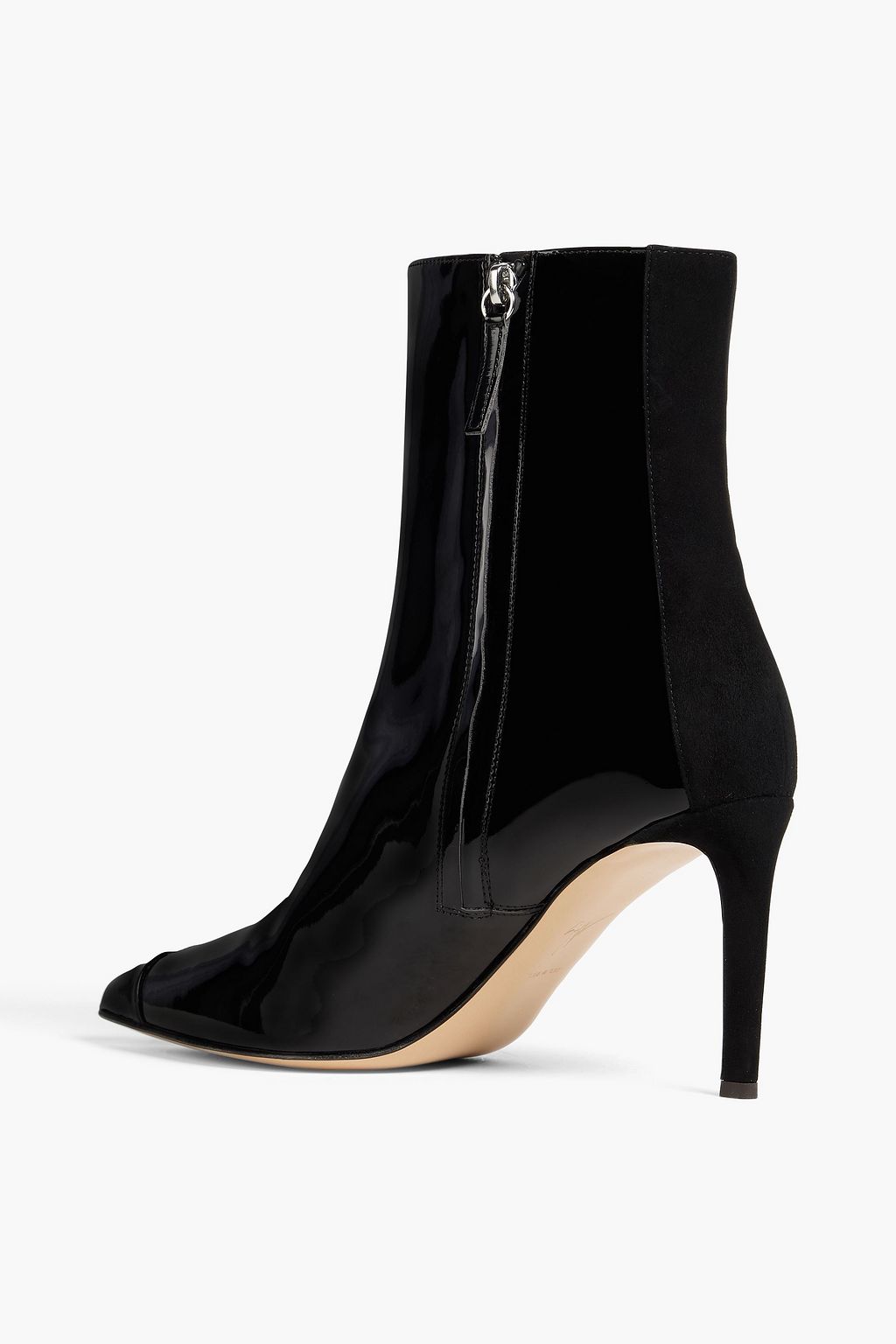 GIUSEPPE ZANOTTI Mirea faux leather ankle boots