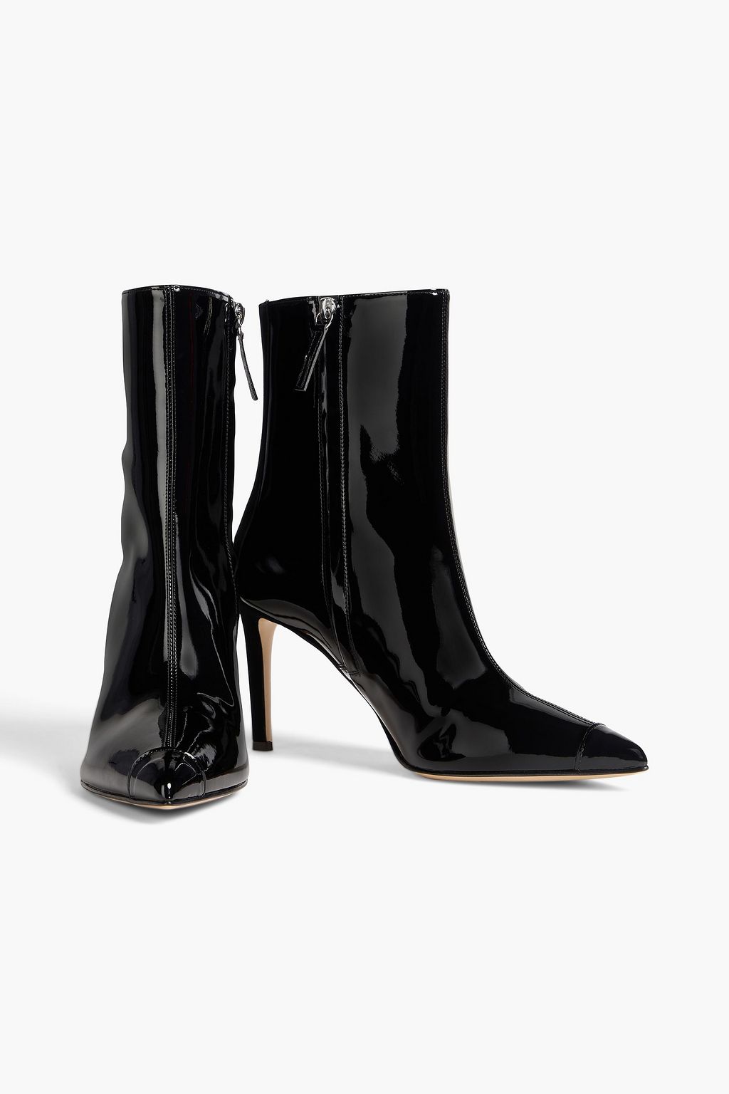 GIUSEPPE ZANOTTI Mirea faux leather ankle boots