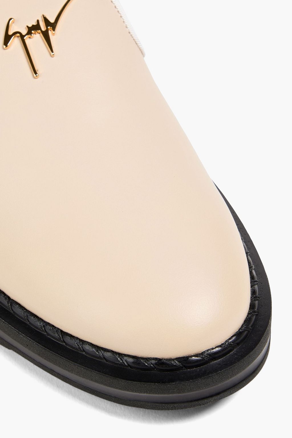 GIUSEPPE ZANOTTI حذاء لوفر من الجلد