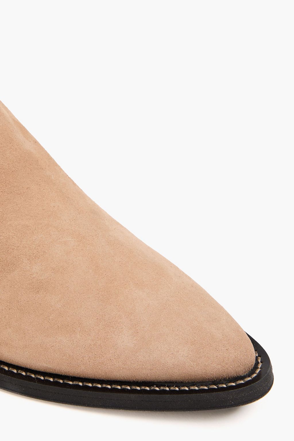 TOD'S بوت بطول الكاحل مصنوع من جلد السويد بإبزيم