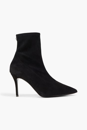 GIUSEPPE ZANOTTI حذاء بوت على شكل جوارب "ميريا" من جلد السويد
