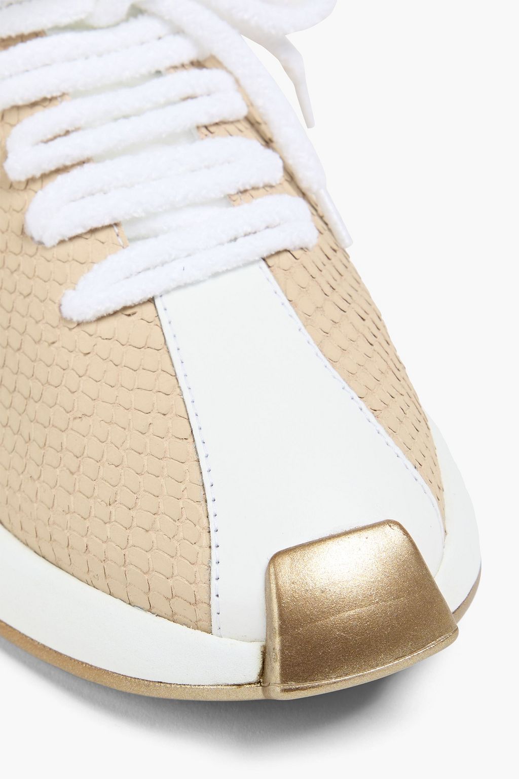GIUSEPPE ZANOTTI Omnia 10 スネーク風レザー スニーカー