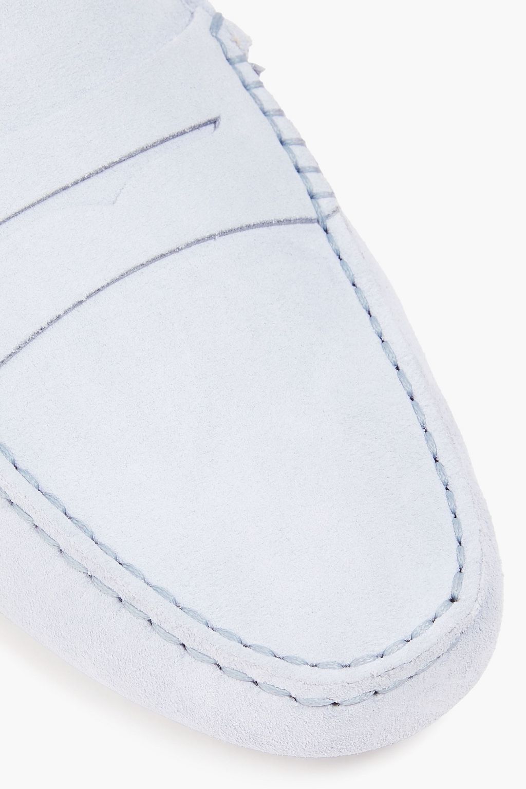 TOD'S حذاء لوفر من جلد السويد