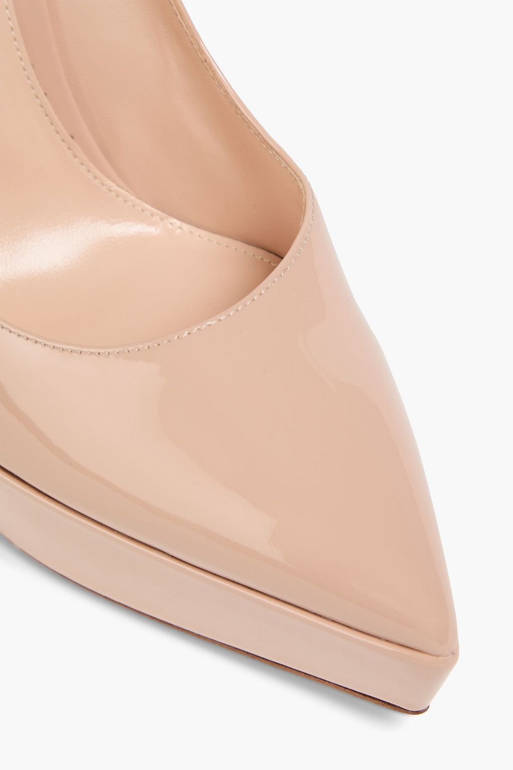GIANVITO ROSSI Vernice patent-leather platform pumps