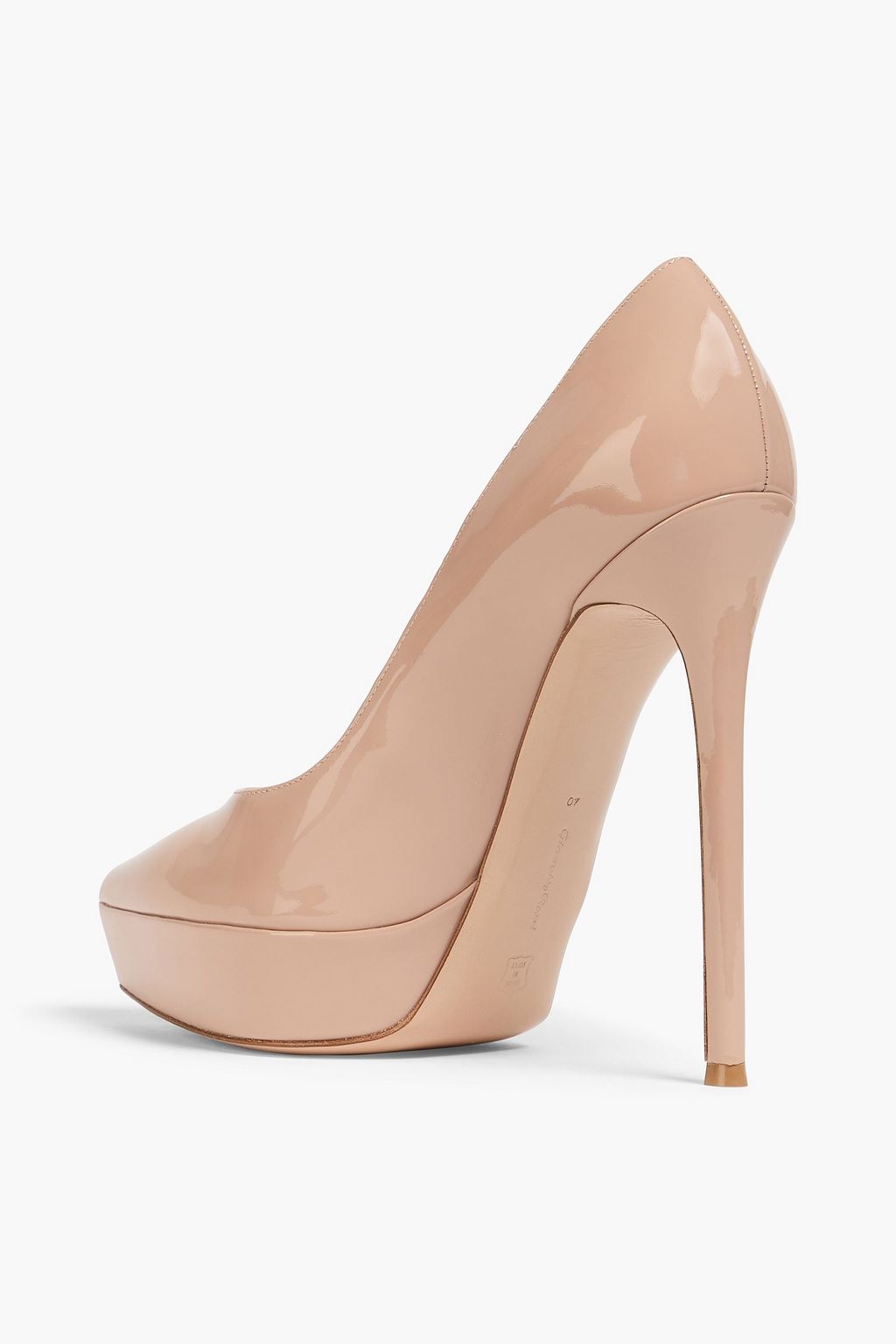 GIANVITO ROSSI Vernice patent-leather platform pumps