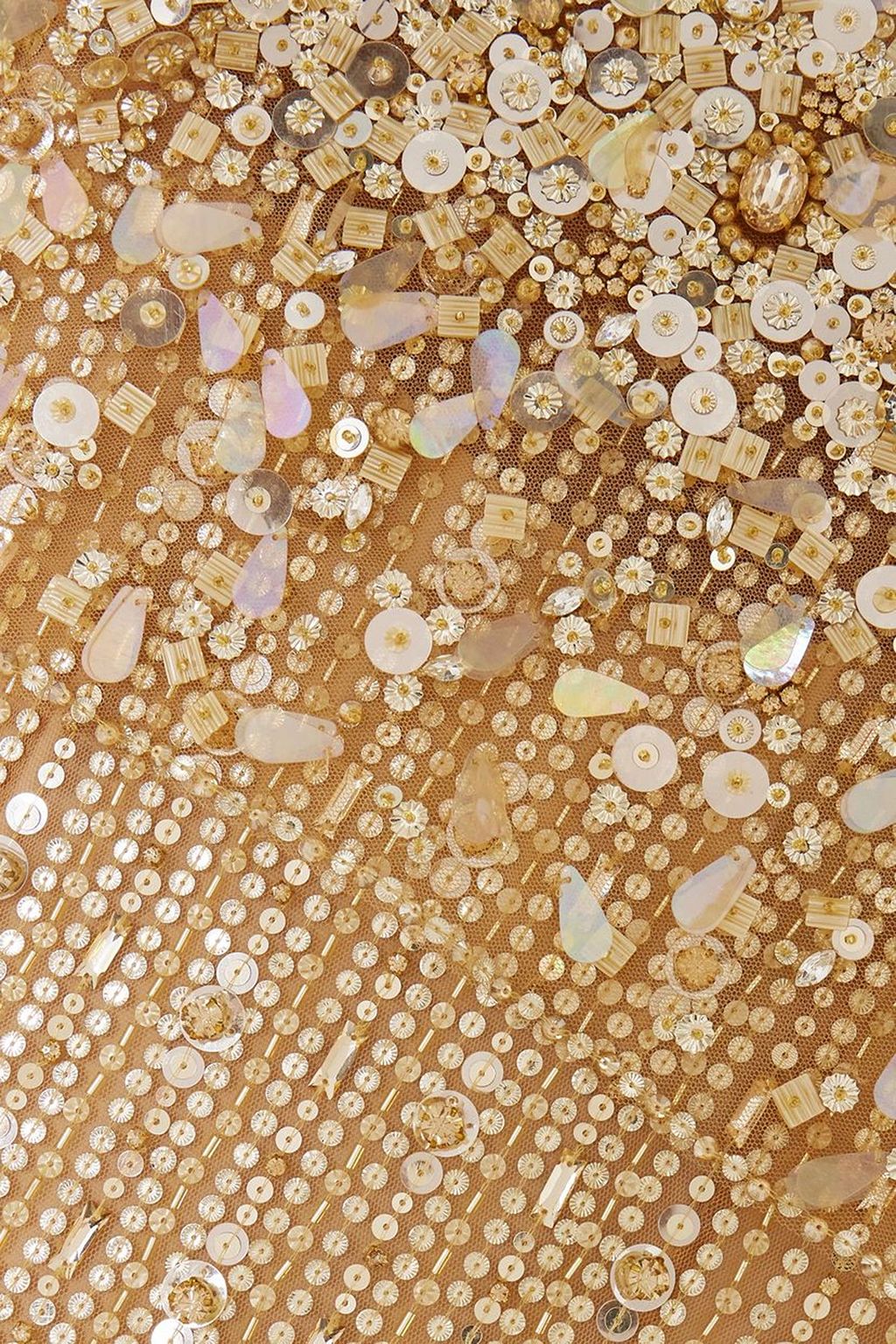 JENNY PACKHAM Nettie cape-effect embellished sequined tulle gown